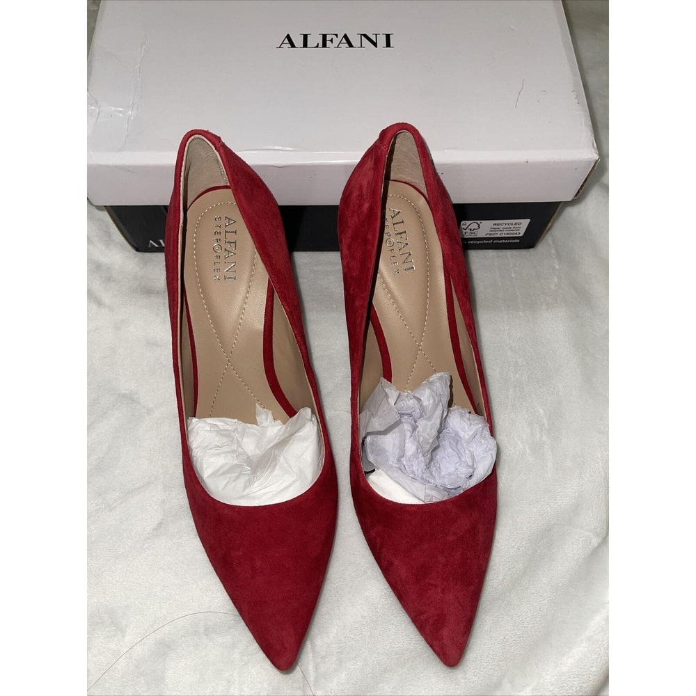 Alfani Womens Jensonn Padded Insole Pointed Toe Dress Heels Shoes Size 8.5